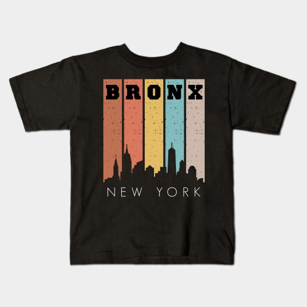 Bronx, New York, NY Kids T-Shirt by Blended Designs